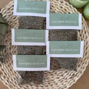 SACO ARROZ/FLORES PRESERVADAS