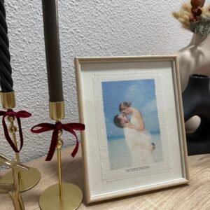 IMPRESIÓN EN TELA DE LINO ENMARCADA