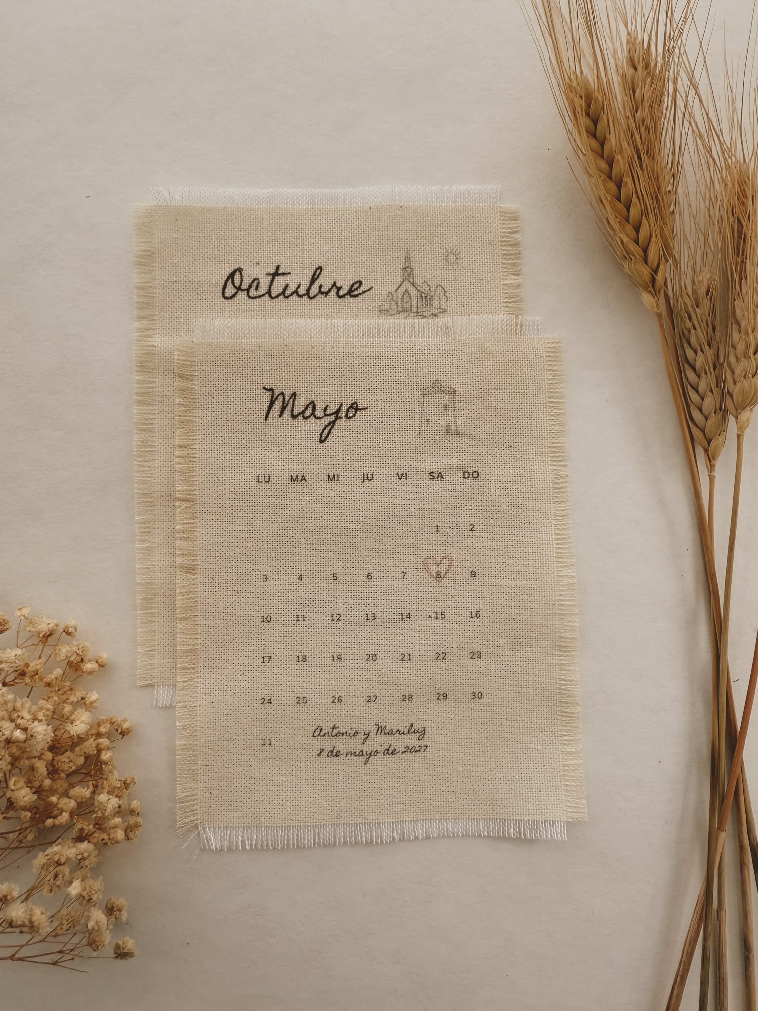 CALENDARIO TEXTIL