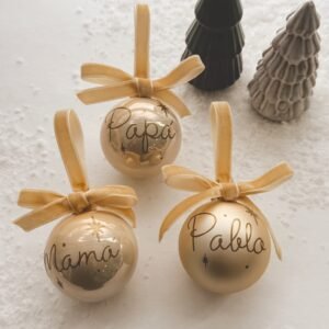 BOLA DE NAVIDAD CRISTAL